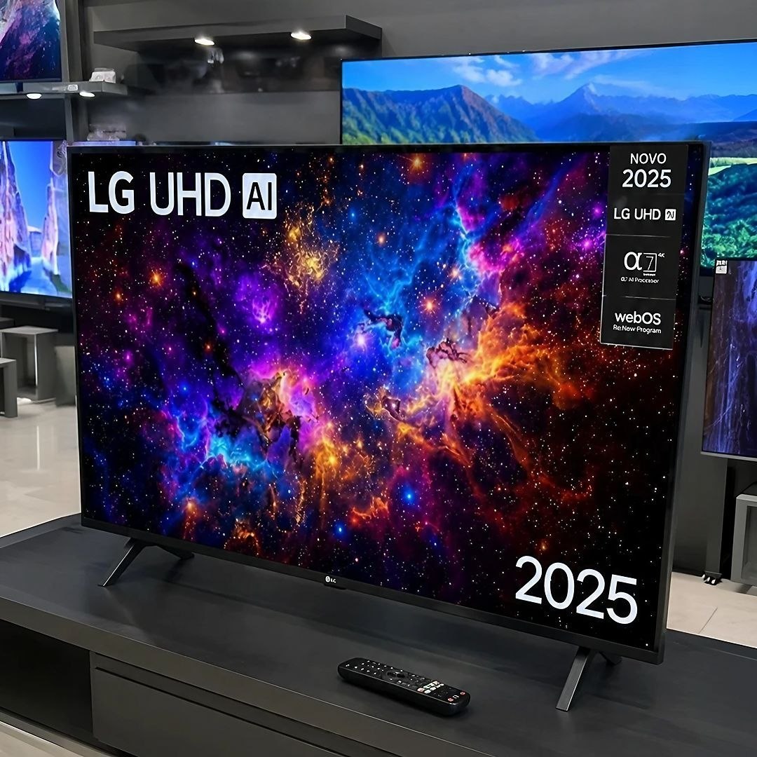 Smart TV 50" LG 50AU801C0SA 4K HDR10 UHD