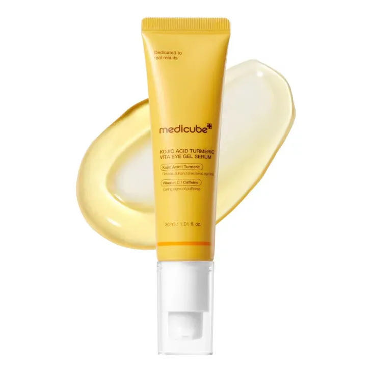 Medicube Sérum Gel Iluminador para os Olhos Ácido Kójico e Cúrcuma
