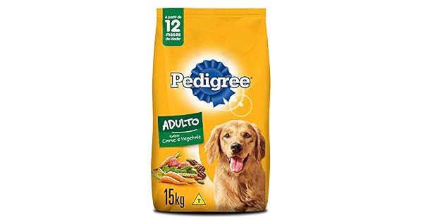 Ração Pedigree Para Cães Adultos 15kg