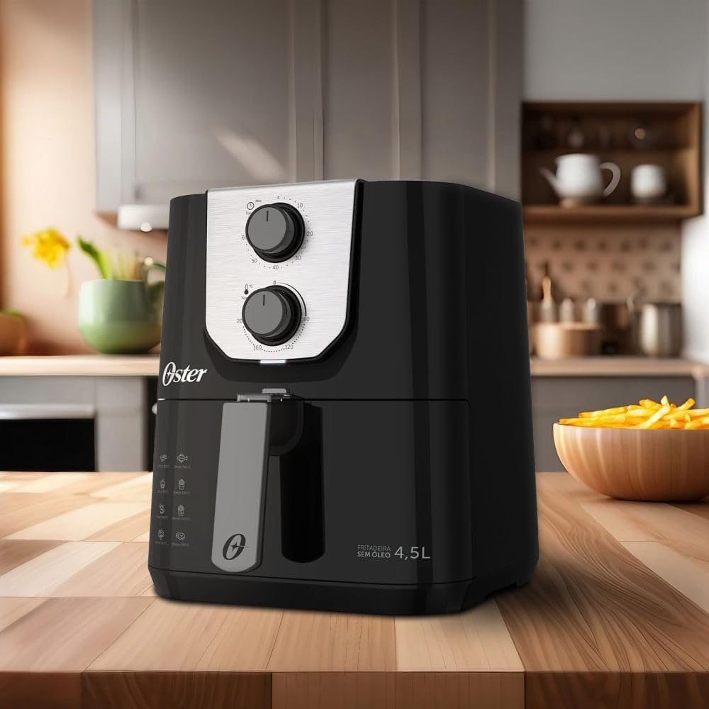 Wap AF01 Airfryer 4,5L Visor com Luz Interna Antiaderente 127V