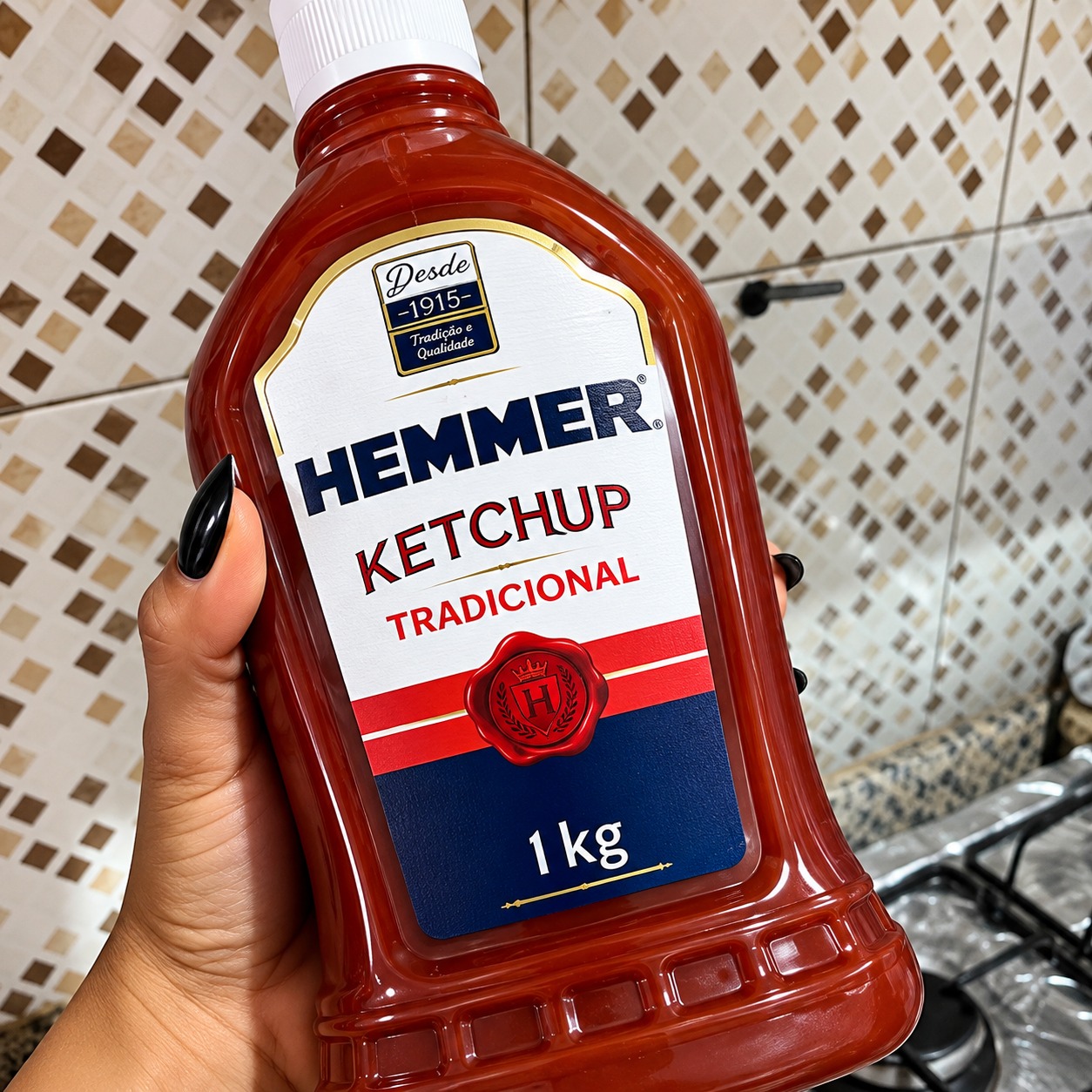 Hemmer Ketchup Tradicional Bisnaga 1kg