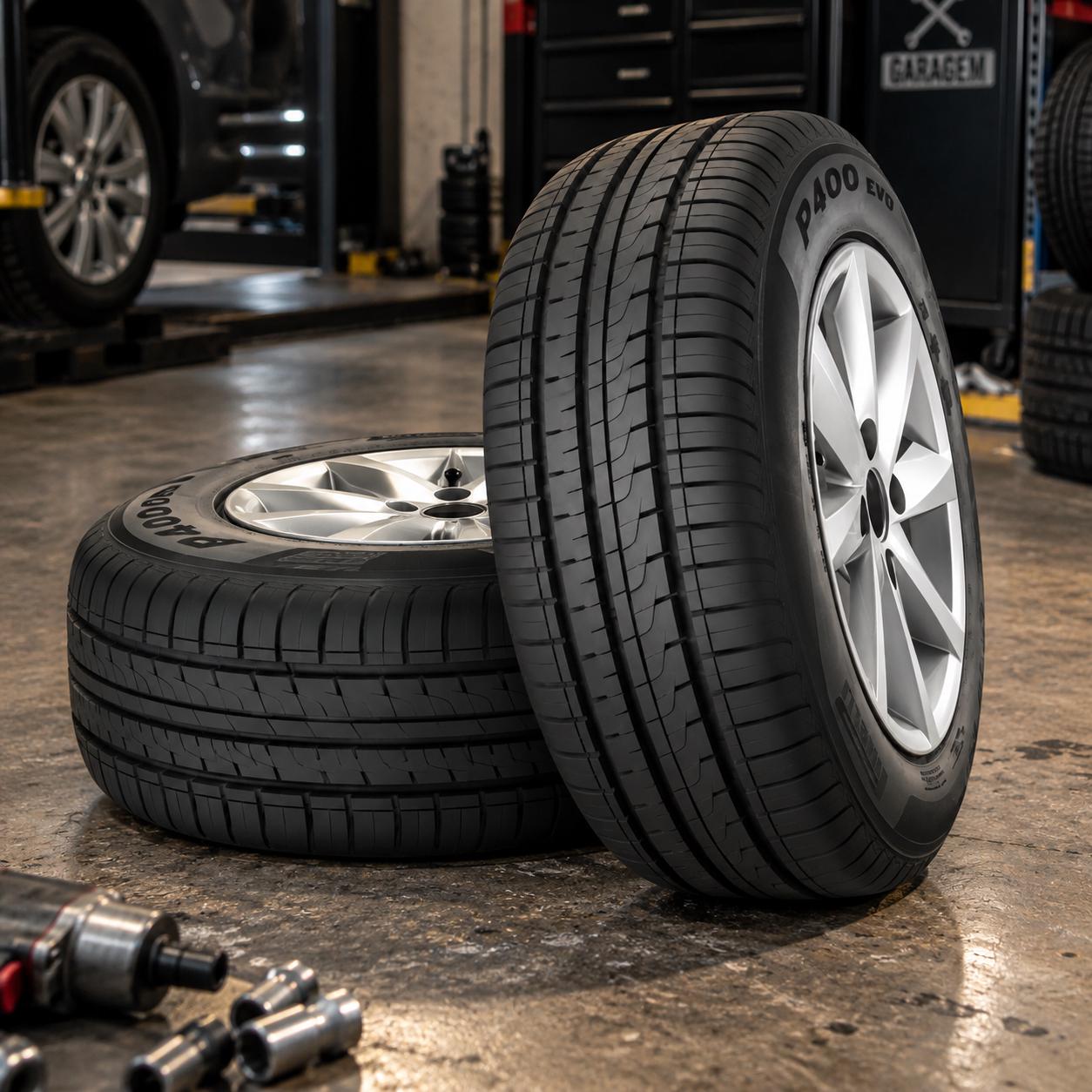 Kit 2 Pneus Aro 14 175/65R14 Pirelli 82H TL P400 Evo