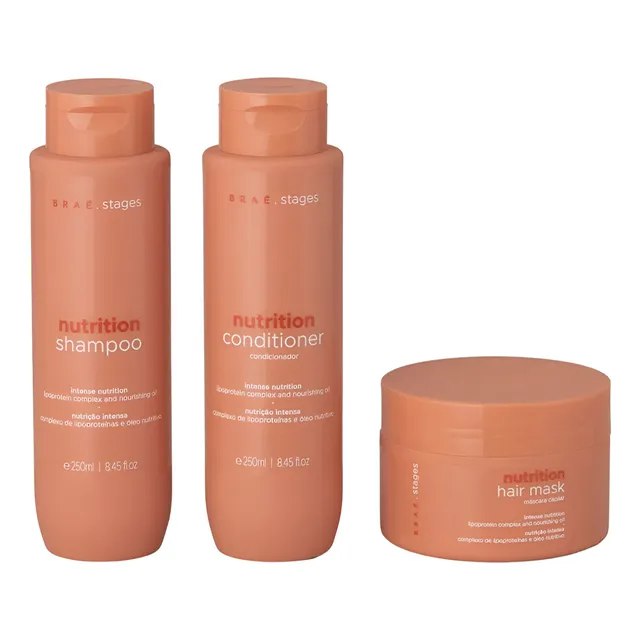 Kit Braé Stages Nutrition para Nutrição - 3 Itens