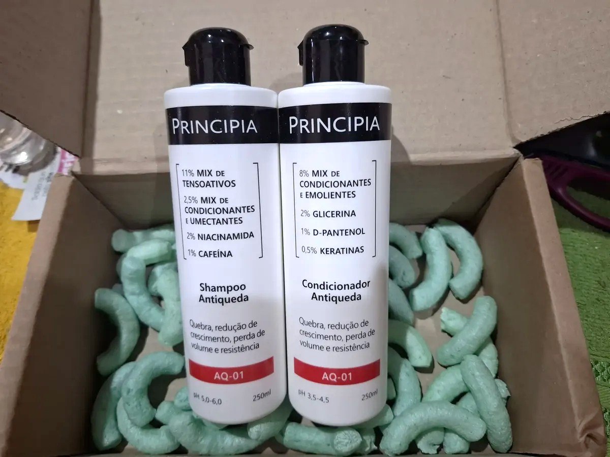 Principia Kit Shampoo e Condicionador Antiqueda AQ-01
