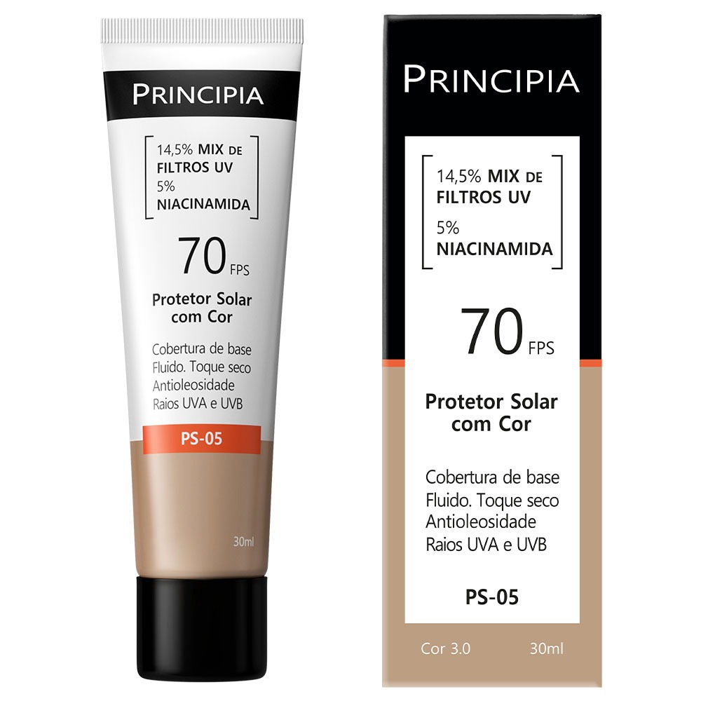 Principia Protetor Solar PS-05 Cor 3.0 FPS 70 30ml