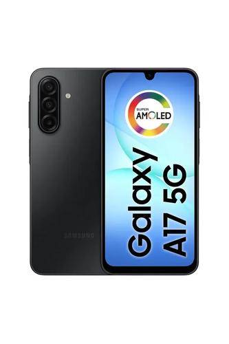 Smartphone Samsung Galaxy A17 5G 128GB 4GB Super AMOLED 6.7" Câmera 50MP Selfie 13MP 5000mAh NFC Dual SIM Preto