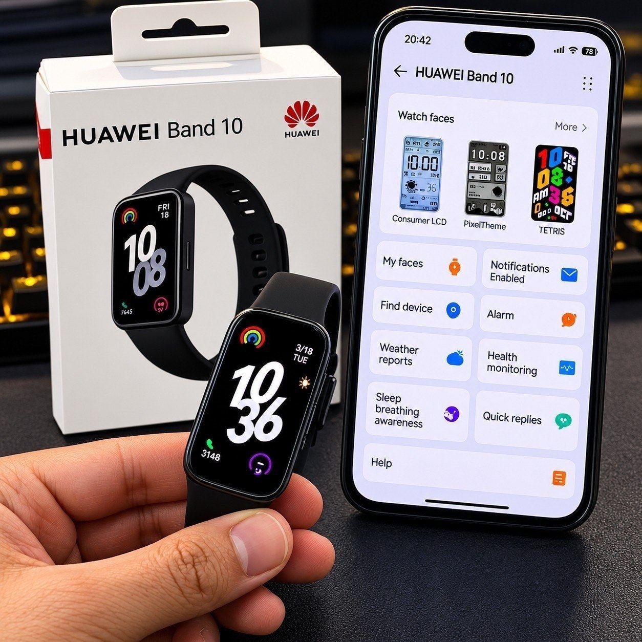 Smartwatch HUAWEI Band 10