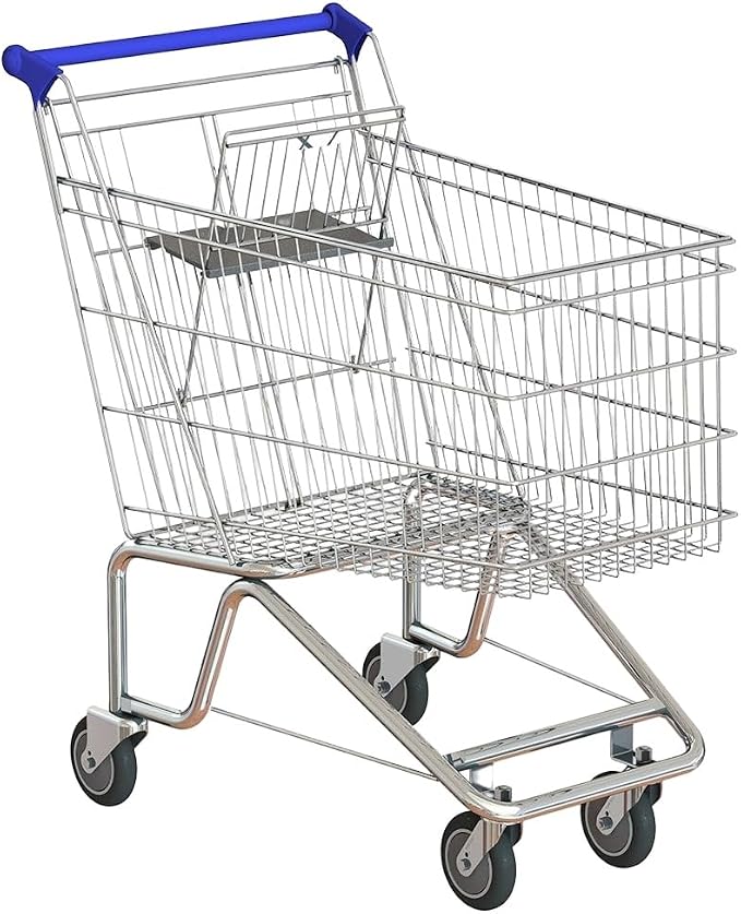 Carrinho Amapá Galvanizado, com Porta Bebê, 160L